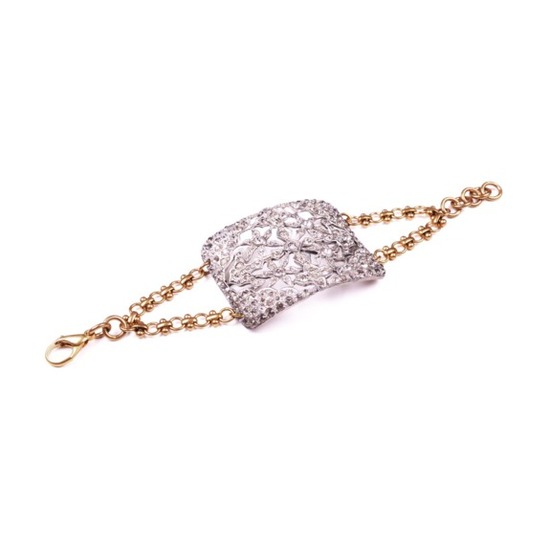 Art deco vintage wedding bracelet