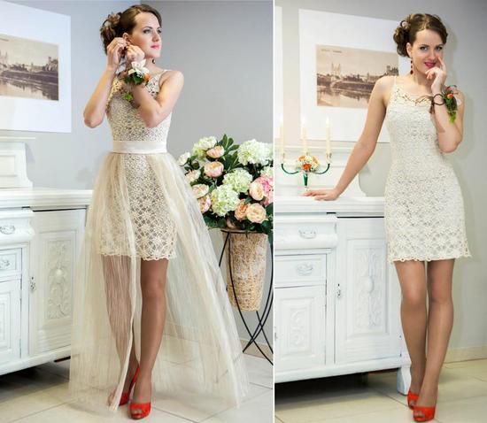 photo of The Crocheted Wedding Dress