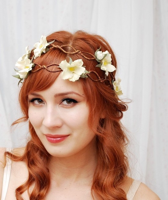 photo of Gardens of Whimsy bridal hair accessories