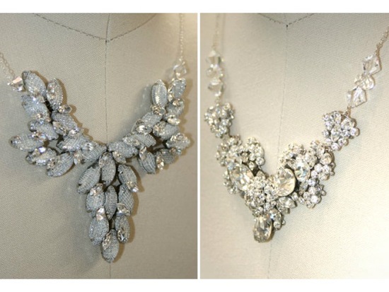 photo of Help a Bride Out: Find Me a Chunky Crystal Necklace!