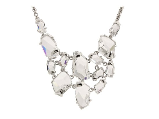 photo of Crystal clear statement wedding necklace by Kenneth Jay Lane via Zappos