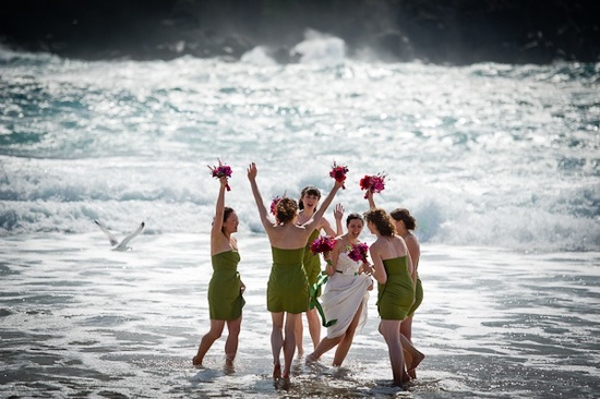 photo of Real Beach Destination Wedding Infused with Irish Culture