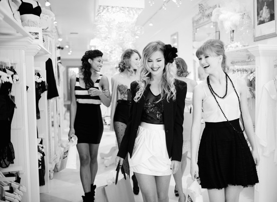 photo of Plan a Retro Lingerie Party for You and Your Bridesmaids