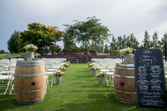 Rustic Outdoor Wedding Ceremony