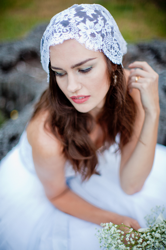 photo of Bridal Gowns and Veils Inspired by A Midsummer Night's Dream