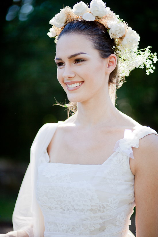 photo of Bridal Gowns and Veils Inspired by A Midsummer Night's Dream