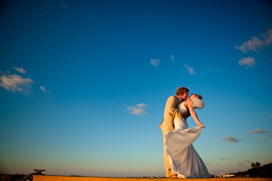 photo of Tropical Beach Wedding in Key Largo: Jess and Ryan