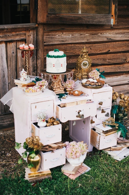 photo of Offbeat Alice in Wonderland Themed Wedding