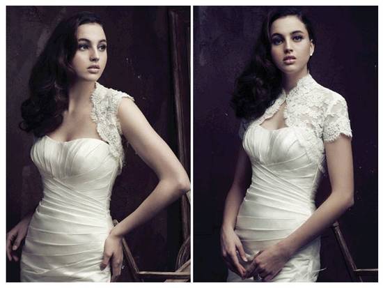 photo of Paloma Blanca Bridal Boleros: Sophisticated Elegance Defined