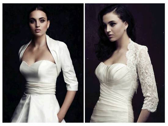 Paloma Blanca Bridal Boleros: Sophisticated...