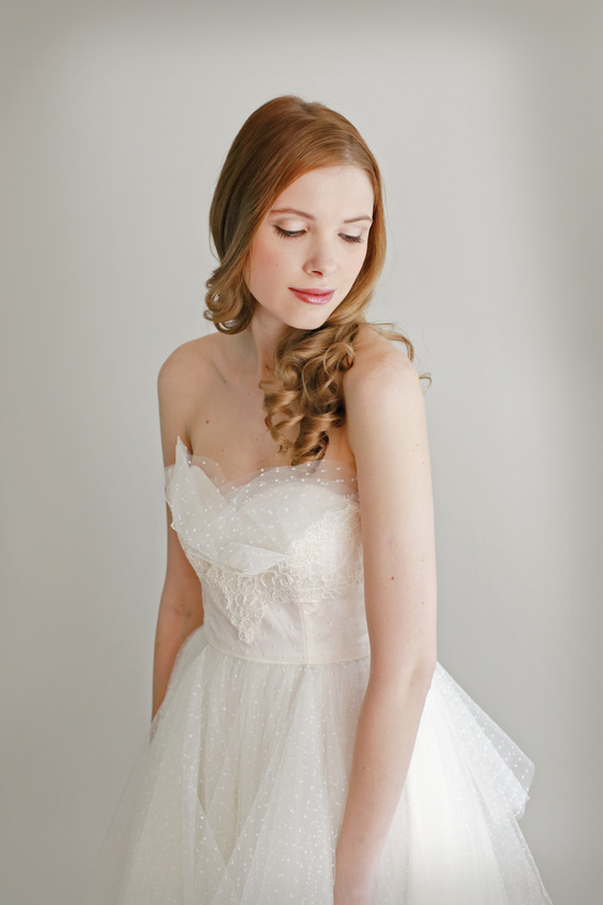 photo of Simone by Leanne Marshall Fall 2014 Bridal Collection