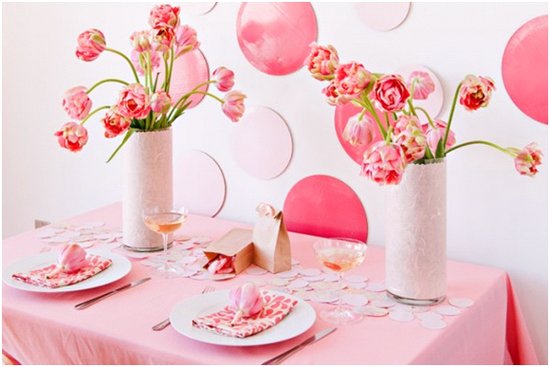 photo of Summer Wedding Flowers Inspiration: Pink Peony Tulips