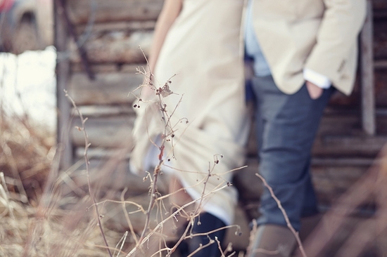 photo of Rustic Vintage-Inspired Wedding with DIY Details: Alison and Andrew