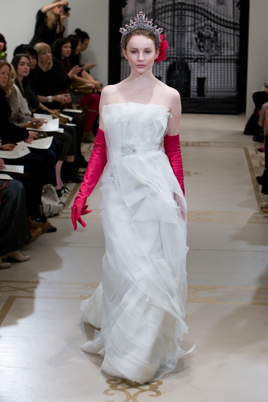 photo of Princess-Worthy Wedding Dresses: Reem Acra, Spring 2012