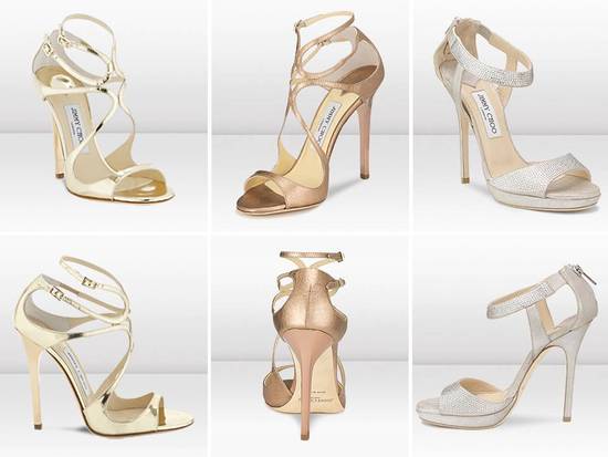 photo of Walk the White Aisle in Jimmy Choos