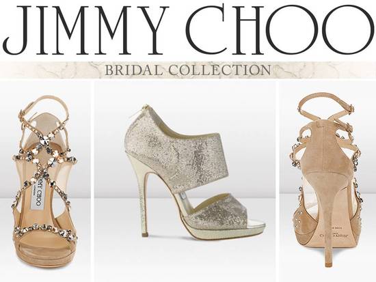 photo of Walk the White Aisle in Jimmy Choos