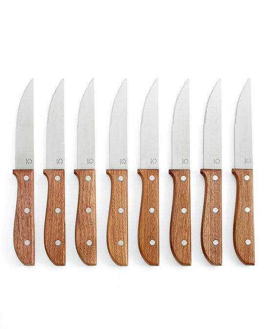 Martha Stewart Collection Jumbo Steak Knives, Set of 8