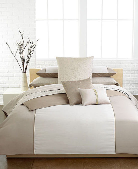 photo of Calvin Klein Champagne Comforter and Duvet Cover Sets