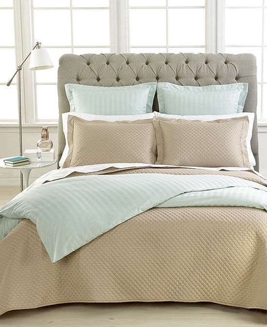 Charter Club Bedding, Damask Quilted 3 Piece Coverlet Set