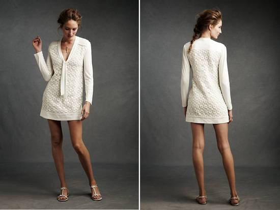 photo of Vintage-chic shift dress for your honeymoon by BHLDN