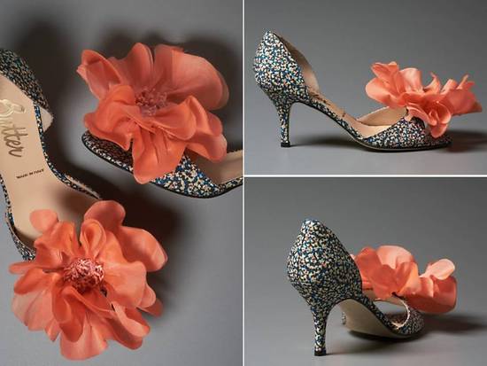 photo of NEW bridal heels by BHLDN
