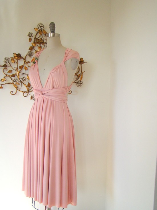photo of Queensland Rosewater Convertible Wrap Dress