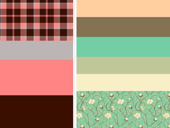 photo of Find Your Wedding Color Palette and Wedding Patterns