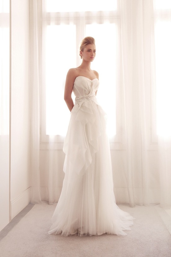 photo of Ethereal wedding gown by Gemy Bridal