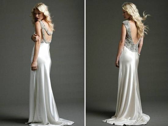 photo of Statement Backs on Sultry Wedding Dresses