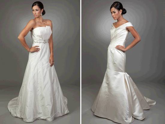 photo of Elegant Wedding Dresses with Eye-Catching Embellishments