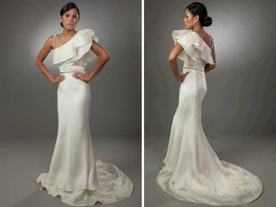 photo of Elegant Wedding Dresses with Eye-Catching Embellishments