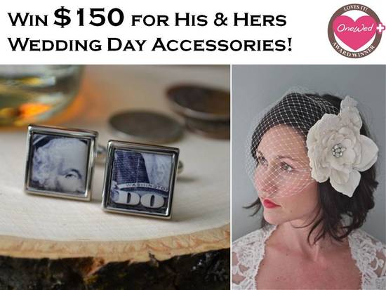 photo of Weekly Wedding Giveaway Winner: $150 for Wedding Day Accessories!