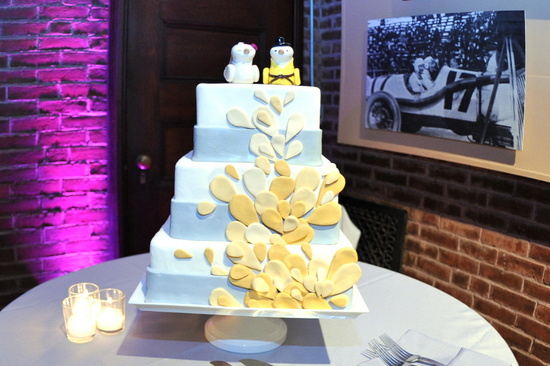 photo of Retro Wedding Complete with Automobiles, Antiques, and a Beagle