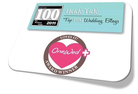 photo of Top 100 Wedding Blogs for 2011- We Are Honored, BrideTide!
