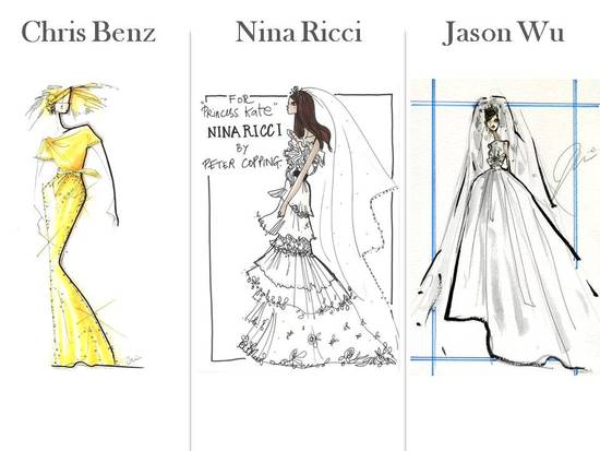 photo of Kate Middleton's Royal Wedding Dress- Who Will She Wear?