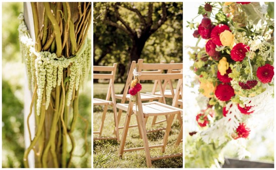 photo of The Hipster Wedding Playbook in Turquoise and Red