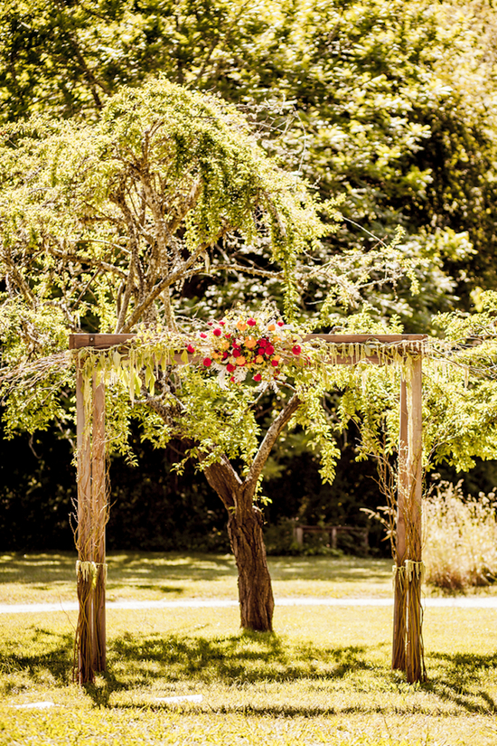photo of The Hipster Wedding Playbook in Turquoise and Red