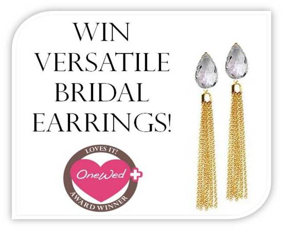 photo of Savvy Steals Weekly Giveaway: Win Bridal Earrings for Your Wedding Day and Beyond!