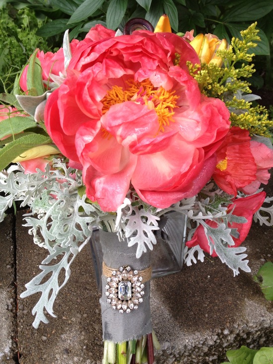 Bridal Bouquet Peonies