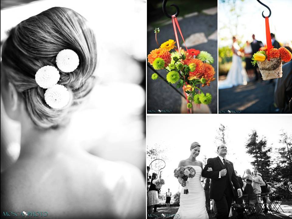 Portland-oregon-wedding-outdoor-ceremony-vineyard-orange-yellow-green-wedding-flowers.full