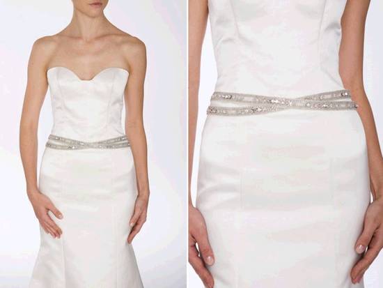 photo of Add Sparkle To Your Wedding Dress With A Chic Bridal Belt!