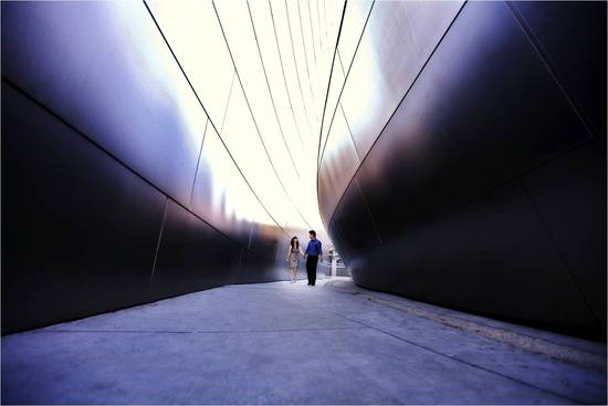 photo of Artistic Los Angeles, California Engagement Session: Kerin and Denis