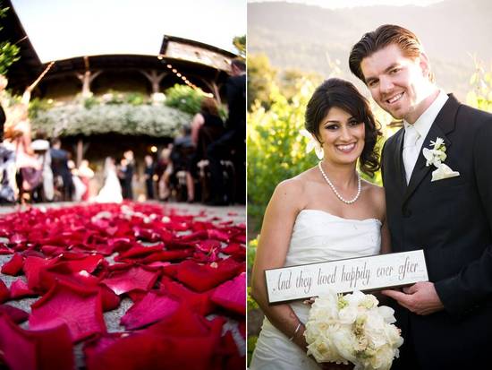 photo of Outdoor Summer Wedding at a Napa Valley Winery: Kurt and Gurminder