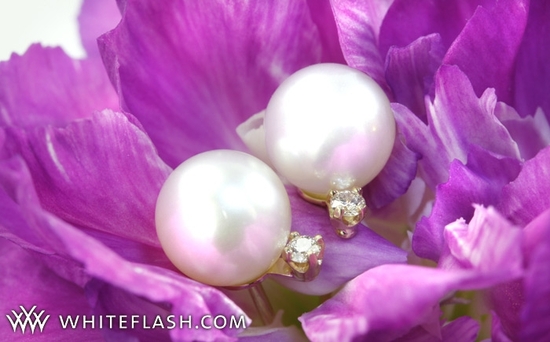 photo of Savvy Steals Giveaway: Pearl and Diamond Earrings from Whiteflash!