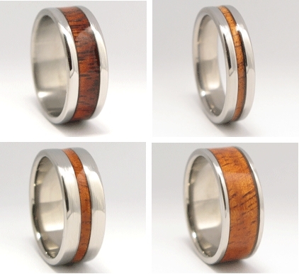 photo of Green Wedding Ideas from Recycled Bride: Wooden Wedding Bands