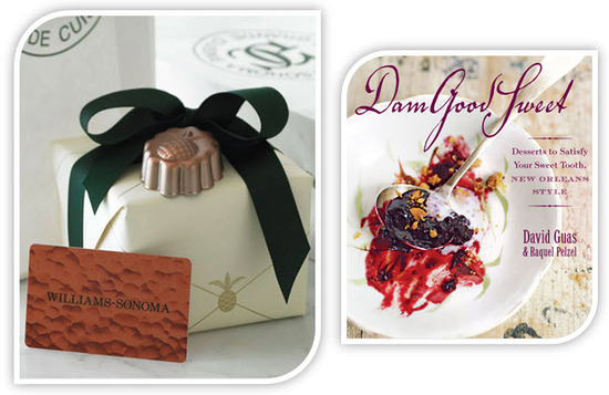 photo of Two Great Giveaways: $200 Williams-Sonoma Gift Card and Dam Good Sweet Cookbook!