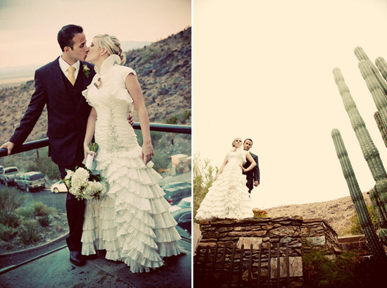 photo of Sunny Arizona Wedding Inspiration: Jim and Kensley