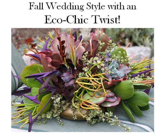 photo of Eco-Chic Fall Wedding Style Ideas from Recycled Bride