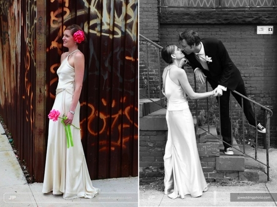 photo of A Real Eco-Chic Wedding From RecycledBride