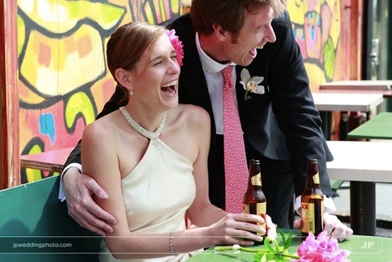 photo of A Real Eco-Chic Wedding From RecycledBride